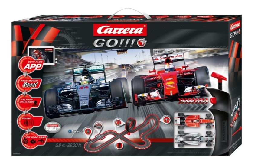 Pista per macchinine Carrera Go Plus con App e Pit stop prezzo GBR