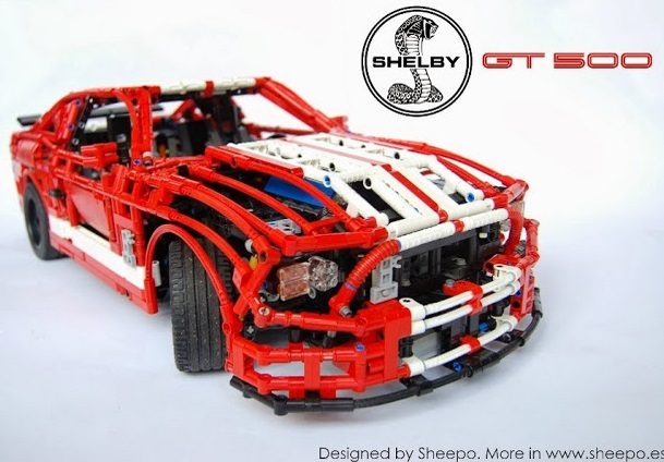 lego auto telecomandata