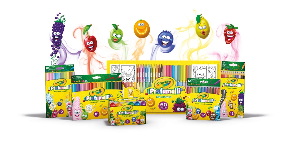 CRAYOLA 58-8337 Pennarelli Lavabili e Profumati per Bambini a