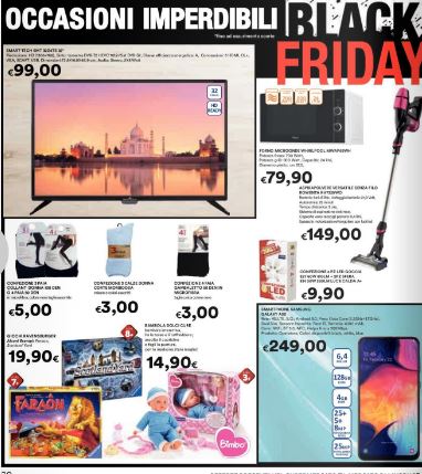 black friday giocattoli 2019 coop ipercoop