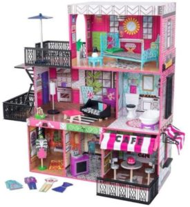 migliori case delle bambole loft con boutique prezzo