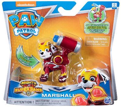 paw patrol mighty pups super cuccioli Marshall personaggio prezzo italia
