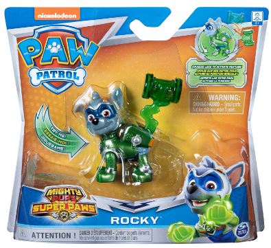 paw patrol mighty pups super cuccioli Rocky personaggio prezzo italia