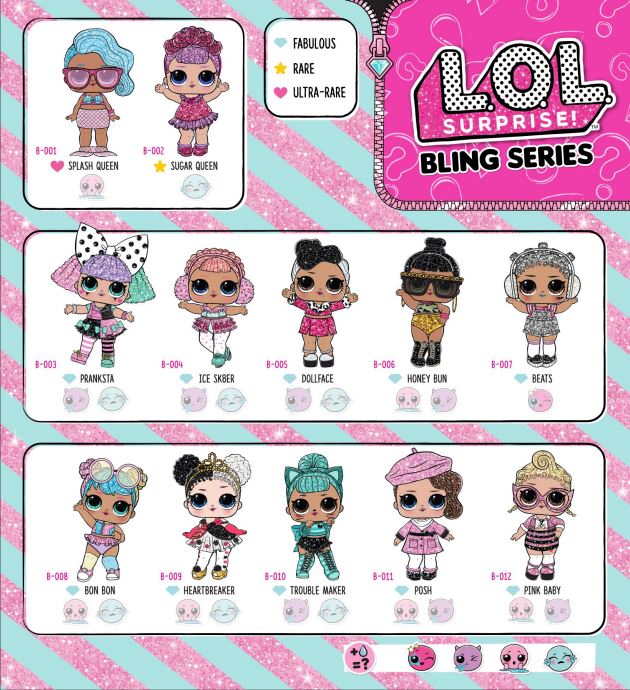 lol surprise serie bling booklet italia