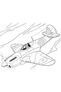 aereo da combattimento disegni da stampare