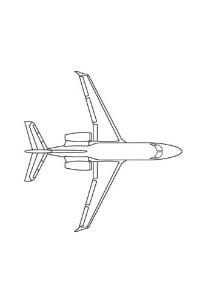 aeroplani disegni da stampare