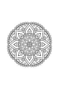 mandala per bambini da colorare e stampare