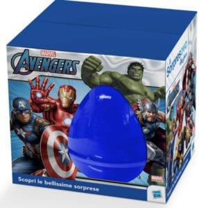 sorpresovo hasbro 2020 pasqua avengers
