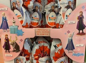 uova di pasqua kinder 2020 gran sorpresa frozen 2
