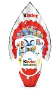 uova kinder gran sorpresa pets 2 prezzo