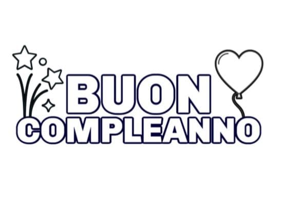 Scritta Buon Compleanno Da Colorare Festone Pdf Per Festa Gbr