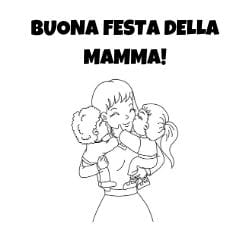 Disegni Da Colorare E Stampare Per La Festa Della Mamma Gbr