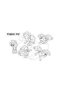 disegni da colorare per bambini di 5 anni Pinkie Pie