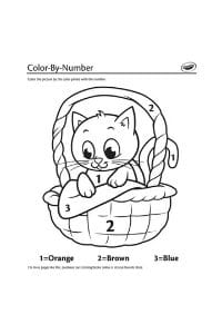 disegni da colorare per bambini di 7 anni gatto
