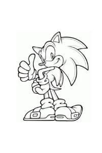 disegni da colorare per bambini di 8 anni sonic