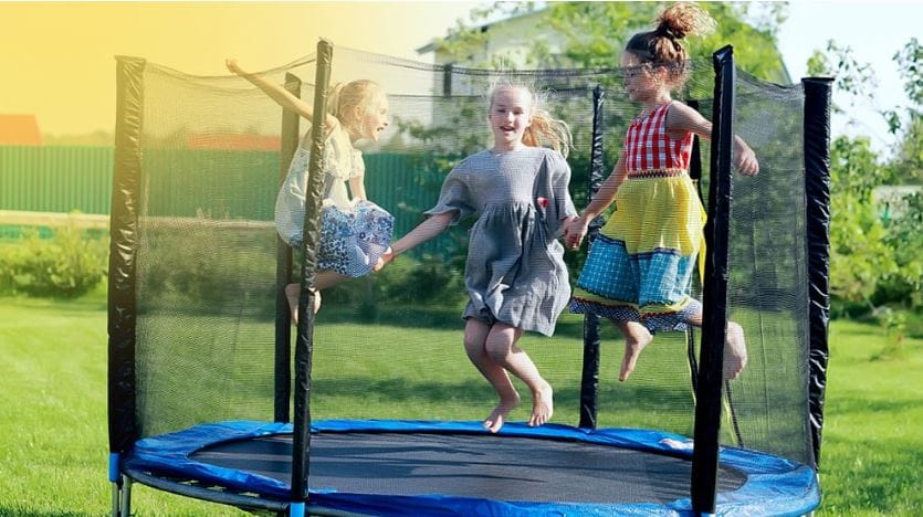 trampolino tappeto elastico giardino per bambini prezzo