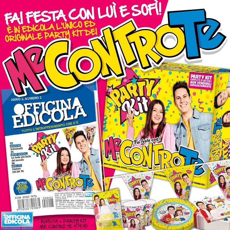 Me Contro Te Kit Party Prezzo dove comprare edicola online