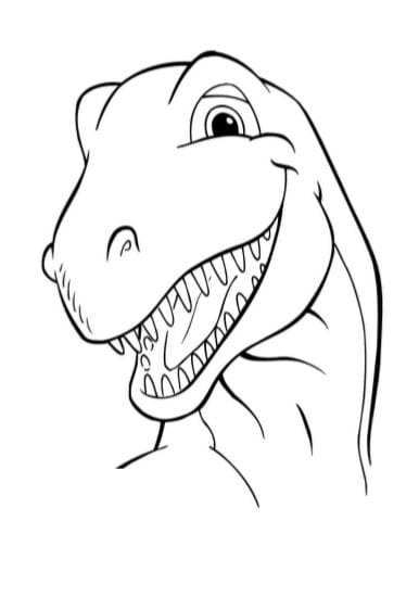 T Rex Tirannosauro Disegni Da Stampare E Colorare Scarica Pdf Gbr