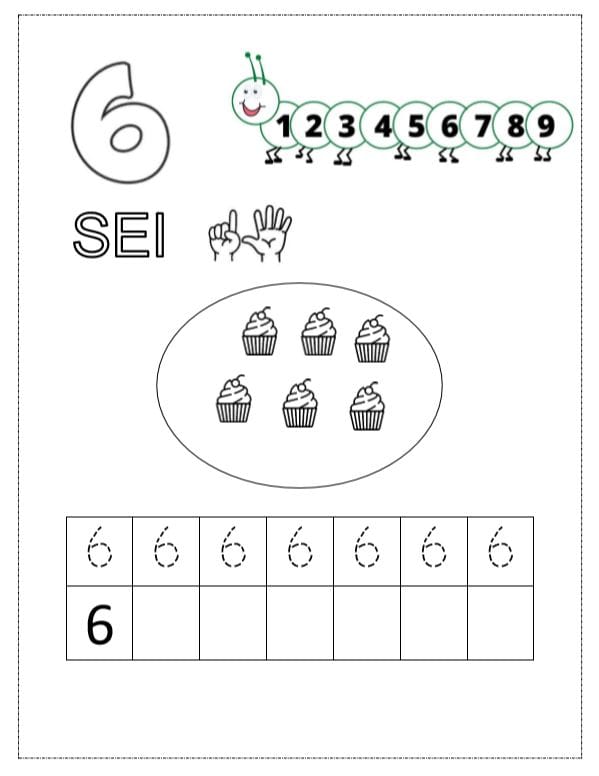 schede pregrafismo numeri da stampare-6