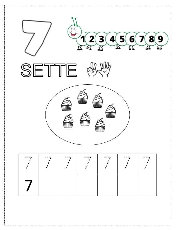 schede pregrafismo numeri da stampare-7