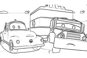 Super Truck disegni da colorare e stampare PDF Tom e Amber