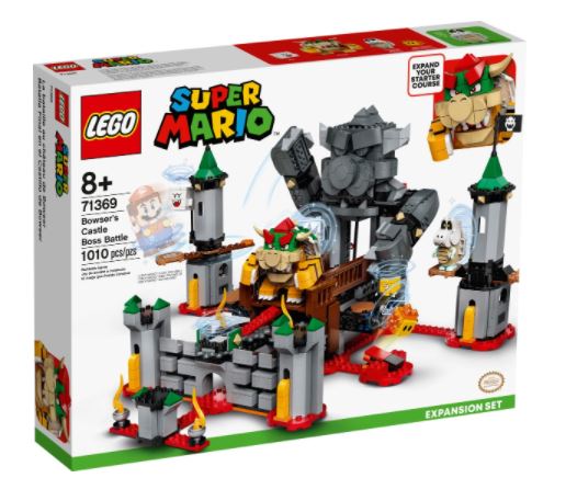 Istruzioni di montaggio 71369 LEGO Battaglia finale al castello di Bowser