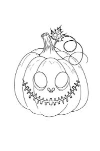 zucca di halloween pdf da colorare e stampare