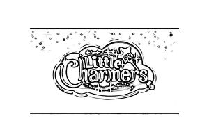 Little Charmers scritta da colorare