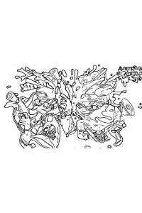 splatoon 2 disegni da colorare