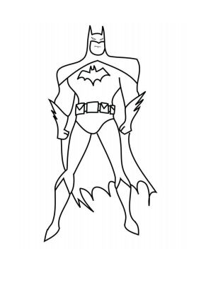 Batman cartone da colorare bianco e nero pdf gratis