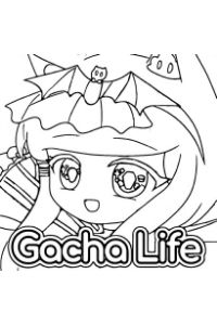 gacha life da colorare e stampare