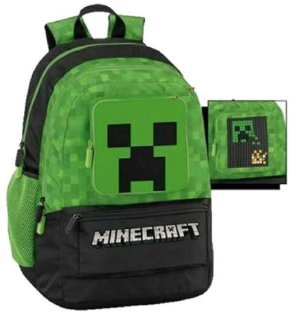 Acquista Minecraft Bambini / Bambini Creeper Lunch Bag E Set Bottiglia