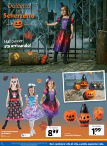 Volantino LIDL Halloween 2021