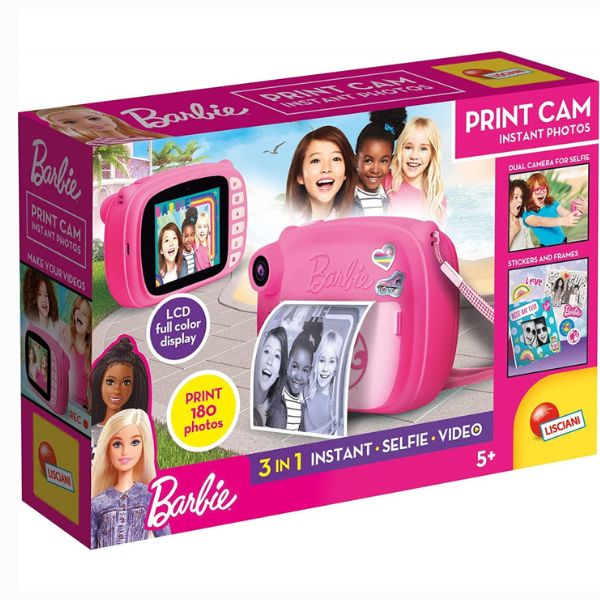 barbie print cam fotocamera che stampa