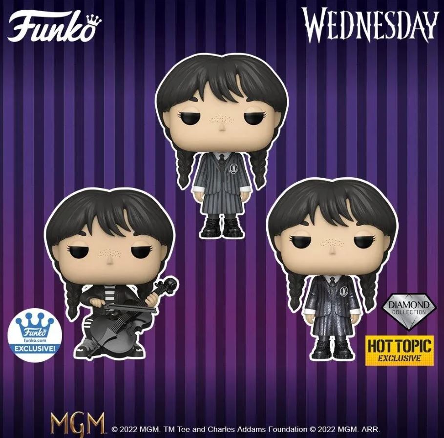 Bambole Mercoledì Funko POP collezione prezzo