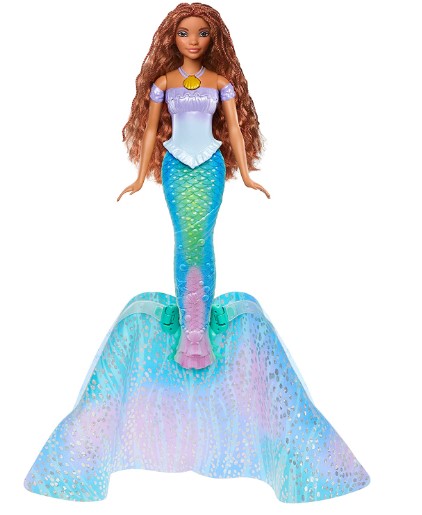 la sirenetta disney giochi bambola ariel trasformabile coda prezzo