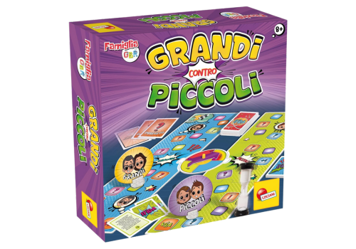 Grandi contro Piccoli gioco da tavolo famiglia GBR sfida genitori figli