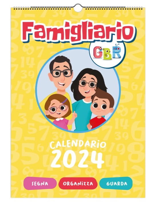 calendario della famiglia GBR dove comprare e prezzo